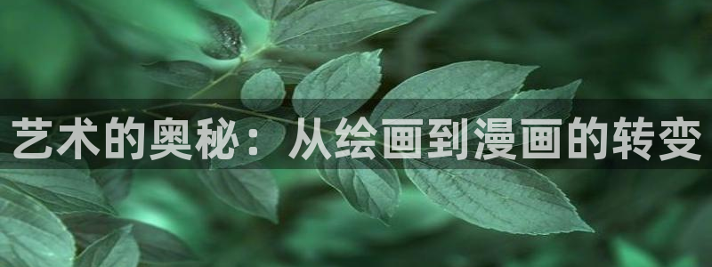 韩国女神漫画：艺术的奥秘：从绘画到漫画的转变